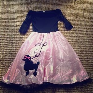 Girls 50’s costume